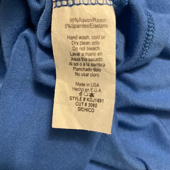 Cotton Bleu babydoll dress, size small - Picture 6 of 6